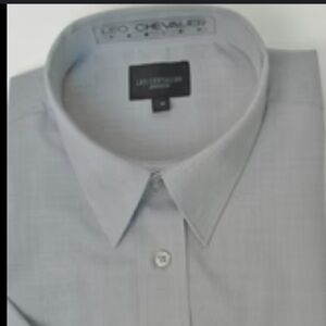 Leo chevalier button down shirt size 17.5